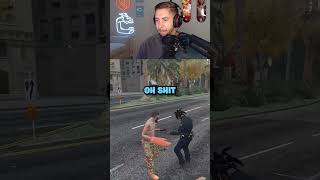 Wild 1v1 to Escape being Arrested by the Cops in GTA RP 😳😎 [upl. by Mcdowell207]