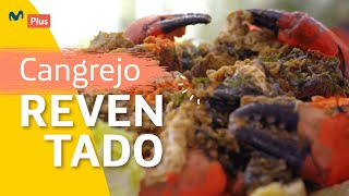 Más Rico  Receta del cangrejo reventado [upl. by Anaujik134]