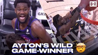 WILD ENDING Deandre Ayton Dunks GameWinner After Paul George Misses Two Free Throws [upl. by Greabe]