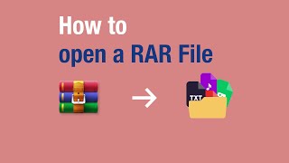 How to open a RAR File  WinRAR Video [upl. by Absalom399]