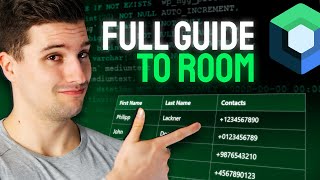 The FULL Beginner Guide for Room in Android  Local Database Tutorial for Android [upl. by Nadia678]