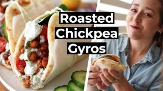 Roasted Chickpea Gyros [upl. by Nawj]