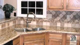 Tile Backsplash DesignsSpice up your granite countertops with custom tile designs [upl. by Norret]