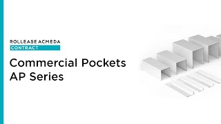 Rollease Acmeda Contract  Commercial Pockets AP Series  New Product Launch [upl. by Relyat]