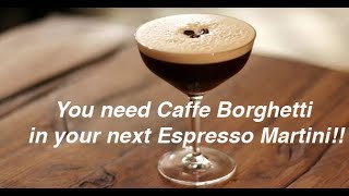 Cafe Borghetti  Use in Espresso Martini [upl. by Faxan]