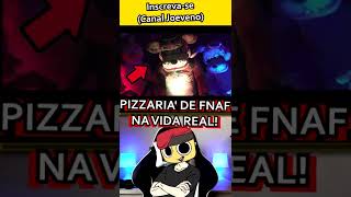 PIZZARIA DE FNAF NA VIDA REAL COM ANIMATRONICS FNAF FIVE NIGHTS AT FREDDYS Shorts [upl. by Solange83]