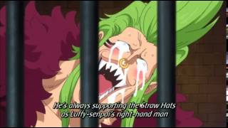 One Piece Funny Moments Bartolomeo Very Funny Face When Crying [upl. by Holtz389]