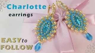 How to bezel Navette 15х7 and make earringstutorial [upl. by Yruoc]