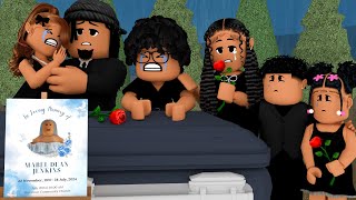 ATTENDING OUR CRAZY FAMILY FUNERAL CHAOTIC FAMILY DRAMA  Bloxburg Family Roleplay [upl. by Coffey]