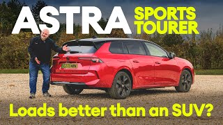 FULL REVIEW Vauxhall Astra Sport Tourer Electric Loads better than an SUV Electrifying [upl. by Atiuqrahc]