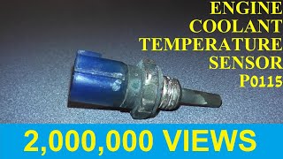 How to Test and Replace an Engine Coolant Temperature Sensor P0115  P0125 [upl. by Nedda]