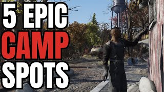 Fallout 76 Best PRE EXISTING CAMP Locations  Part 2 [upl. by Euqinoj763]