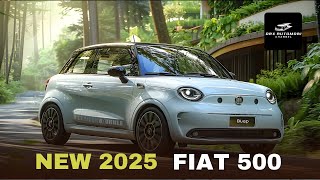 2025 Fiat 500 First Look  Fiat’s Charming Urban Electric Car Gets Even Better [upl. by Nahpets]