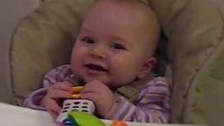 Larken Babys First Words Baby Babbling Babble Talk [upl. by Manheim]