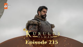 Kurulus Osman Urdu  Season 5 Episode 215 [upl. by Kirbie]