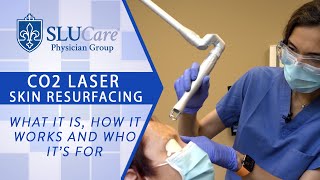 What is CO2 Laser Skin Resurfacing and What is it For  SLUCare Dermatology [upl. by Nerw447]