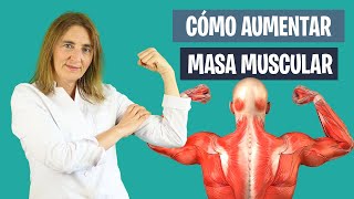 Cómo GANAR MASA MUSCULAR  Los secretos para ganar masa muscular  Nutrición deportiva [upl. by Jolene]