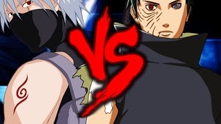 Kakashi Vs Obito  Duelo Universal Reeditado [upl. by Yblehs]