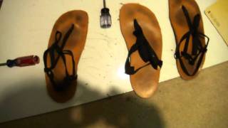 Make your own DIY Huarache sandals [upl. by Whale]