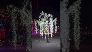 Glittering Lights Las Vegas Christmas Light Show Christmas season holiday lights [upl. by Martz]