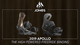 Jones Snowboards 2019 Apollo Binding [upl. by Imled]