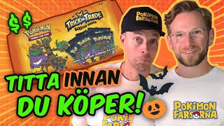 Vad finns i pokemon Trick or Trade 2024  Halloween booster bundle Pokemonkort [upl. by Trula]