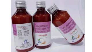 Zoycid MS Syrup Magaldrate and Simethicone Oral Suspension Syrup [upl. by Arria]