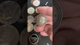 104YEAROLD FOREIGN SILVER amp MORE FOUND 33024 STREAM RESULTS HALF DOLLAR COIN ROLL HUNTING [upl. by Melisenda995]