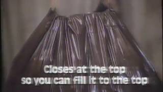 1985 Hefty Cinch Sak quotHey Burtquot quotDrawstringquot TV Commercial [upl. by Kellene]