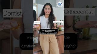 Orthodontist vs Dentist  Who are more qualified to do  Dental Braces  Aligner  Invisalign short [upl. by Baudelaire]