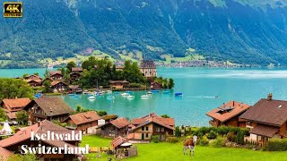 Iseltwald Switzerland 🇨🇭 Beautiful Swiss Village  Crash Landing on You Location [upl. by Twelve664]