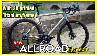 First look  Ribble Allroad Ti  uses 3DPrinted titanium sections but doesnt cost the earth [upl. by Brott]