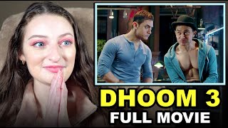 close to tears DHOOM 3 Movie Reaction Aamir Khan  Abhishek Bachchan  Katrina Kaif [upl. by Ecnadnak]