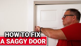 How To Fix A Saggy Door  Ace Hardware [upl. by Ynafetse139]