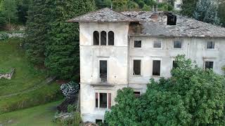 Abandoned villa on the sea front at Stresa Italy [upl. by Carlene]