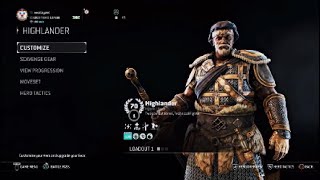 For Honor Rep 1000 Showcase [upl. by Elletsirk]