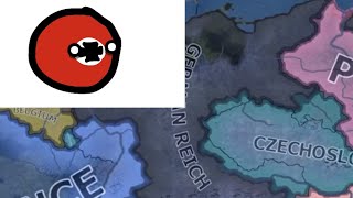 POV Czechoslovakia rejects Sudetenland  HOI4 meme [upl. by Ennayllek390]