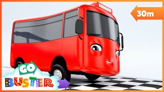 Racing Buster  Go Geckos Garage  Kids Cartoons [upl. by Dnaltiak]