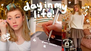 VLOG day in my life ⭐️ grwm school shopping  haul [upl. by Nnaesor]