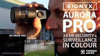 SiOnyx Aurora Pro 24hr handheld surveillance in Colour [upl. by Remington]