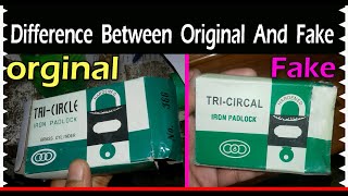 Identify Your Tri Circle Padlock Original or Fake [upl. by Eyak]