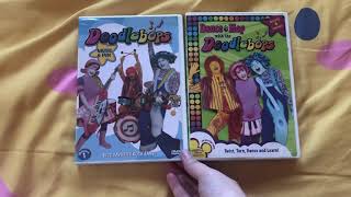 Unboxing and Reviewing 2 Doodlebops DVDs 🩷💙🧡🎶🎵🎤🎹🎸🥁🔈🩰👑🩰🦘 ✈️ 💃 [upl. by Atnuhs]