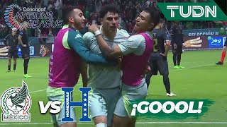 ¡REMONTADA Golazo de Jorge Sánchez  México 30 Honduras  CONCACAF Nations League 2024  TUDN [upl. by Amuh]