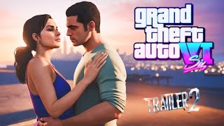 GTA 6 Trailer 2  A Glimpse into the Future of Rockstar Games [upl. by Casilda]