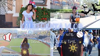 Labor Day Weekend Dodgers Filipino Nite 🇵🇭⚾️  Disney Halloween Time 🎃 [upl. by Christoper]