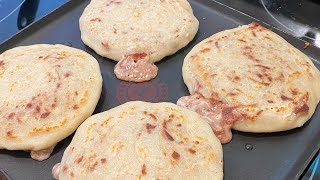 Como hacer pupusas Salvadoreñas para principiantes [upl. by Asiul]