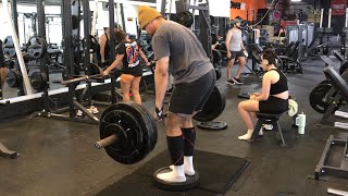 395lb Double Pause Deadlift [upl. by Kamerman]