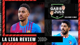 Reacting to Aubameyangs first Barcelona hat trick  LaLiga  ESPN FC [upl. by Richy]