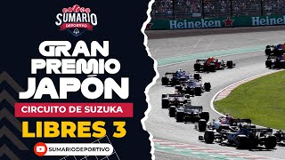 EN VIVO LIBRES 3  GRAN PREMIO DE JAPÓN  FÓRMULA 1 [upl. by Pradeep]