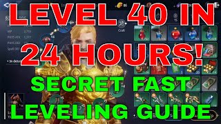 Mir4 Guide Tips  Do this and You can level 40 in 24 hours Secret Fast Power Leveling Up trick mir4 [upl. by Assirok]